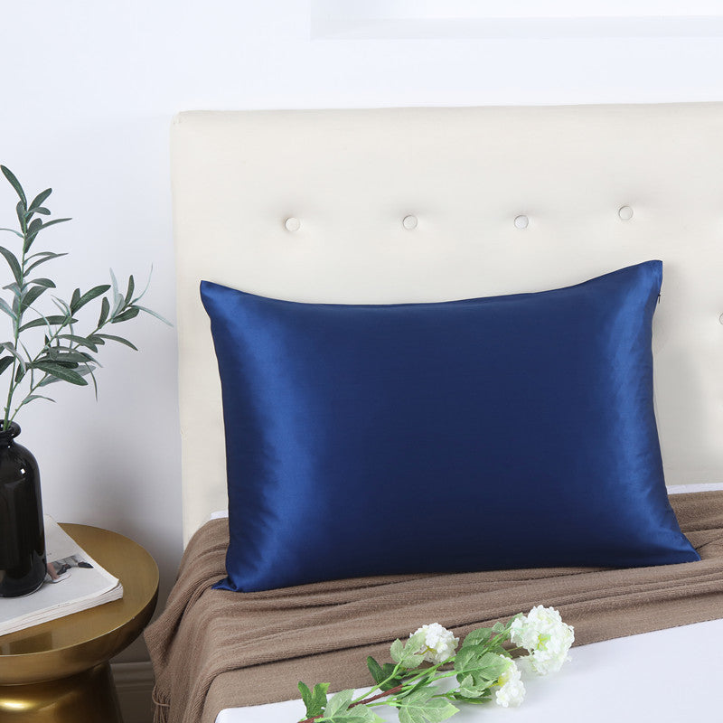 Luxury Satin Zipper Pillowcase for Hair & Beauty Sleep