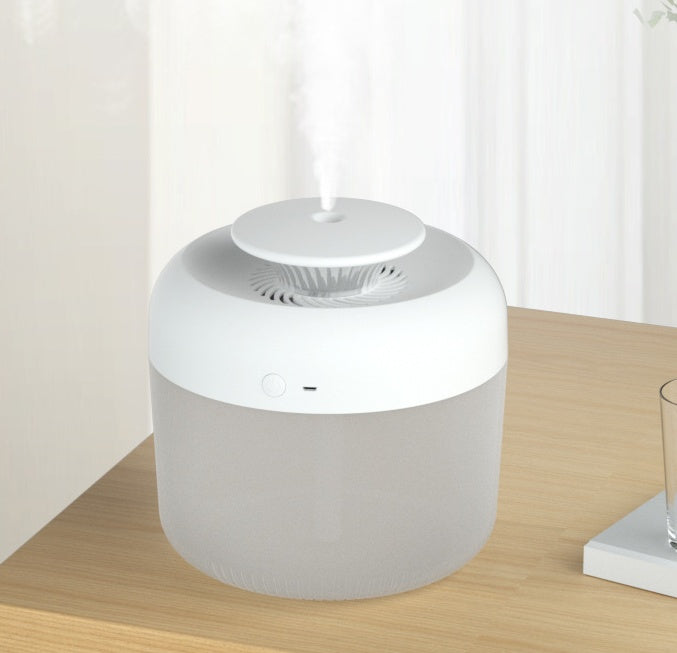 modern essential oil diffuser humidifier with seven color LED light