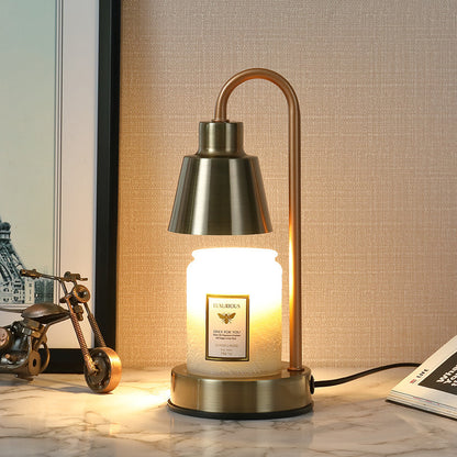 fragrance candle warmer lamp creating relaxing atmosphere