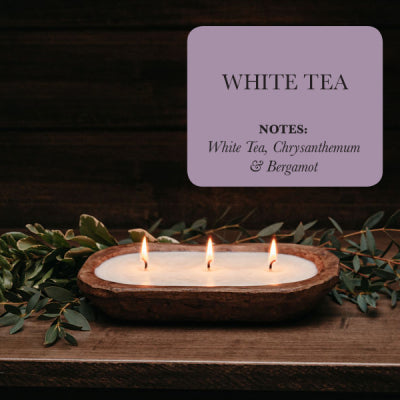 vintage lavender soy candle triple wick handmade wooden bowl aromatherapy candle for relaxation