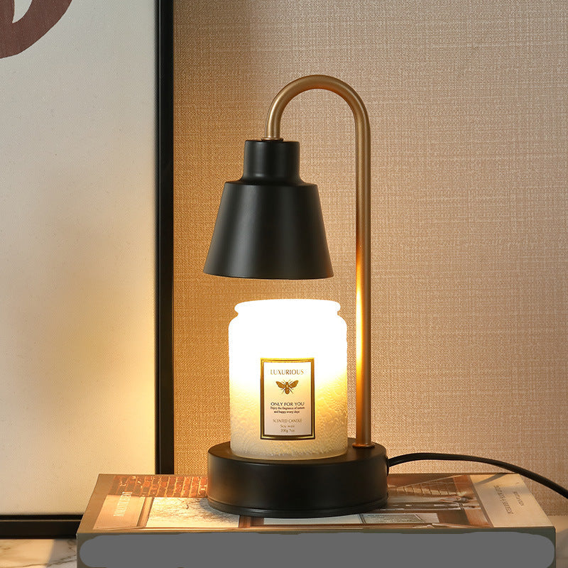 decorative wax melting lamp for bedroom ambiance