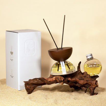 Luxury bedroom fragrance diffuser hourglass style with calming ambiance