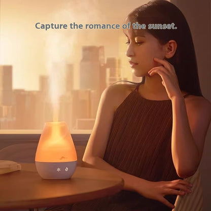 quiet essential oil diffuser for bedroom relaxation and nighttime ambiance